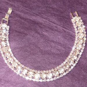 Vintage rhinestone bracelet